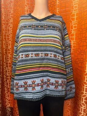 Fiorlini International Medium Pullover Sweater Like New Cozy Top